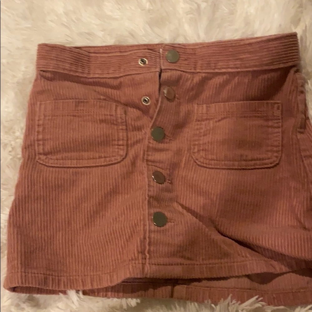 A nice soft velvet skirt